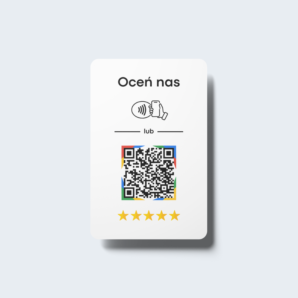 Karta Opinii Google NFC