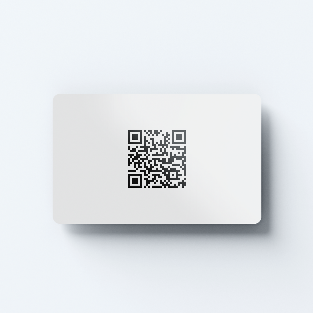 Wizytówka NFC Biała