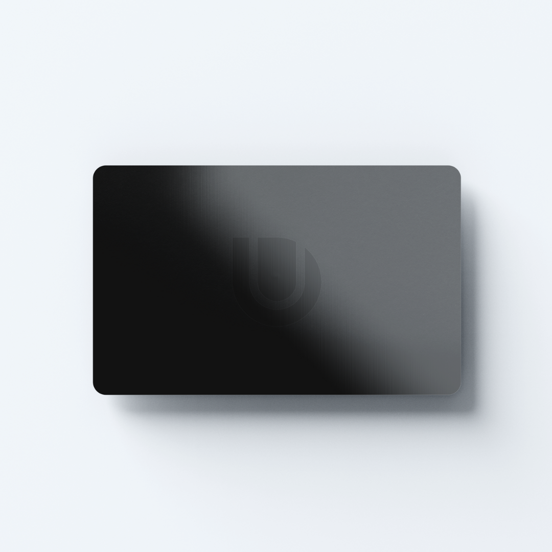 wizytówka nfc czarna