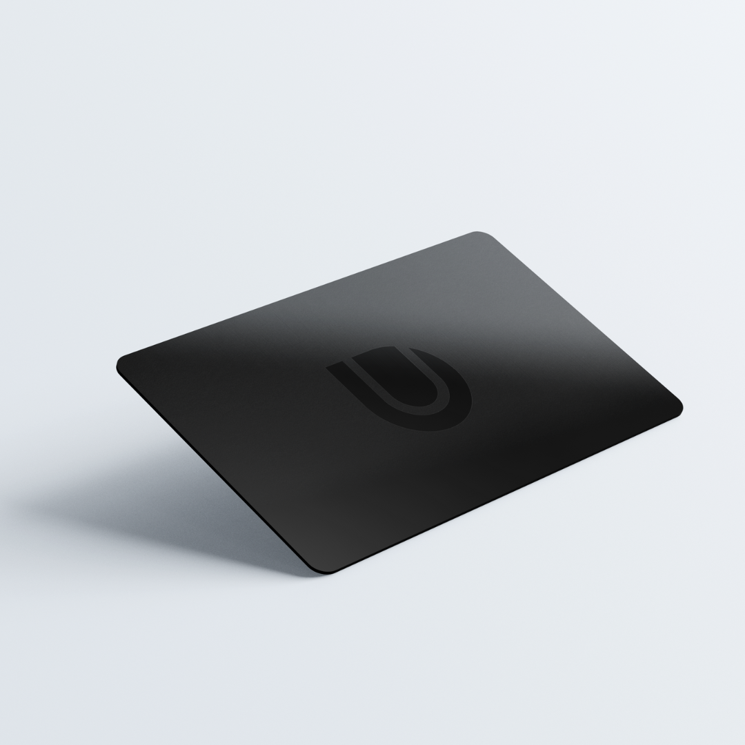 wizytówka nfc czarna